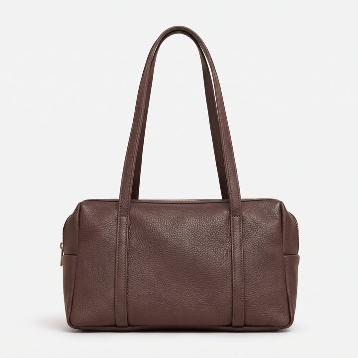 Bolso de Hombro en Piel Mera - Belorias