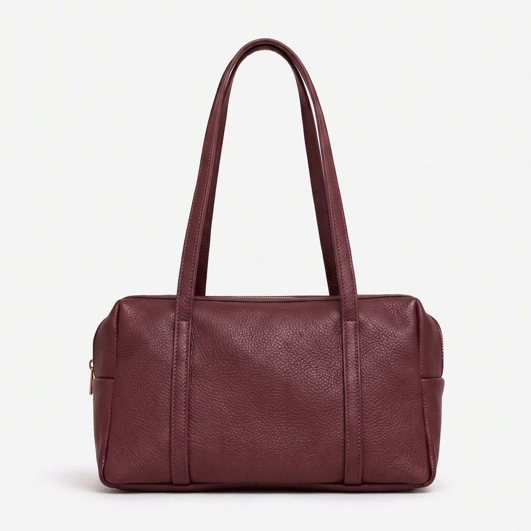 Bolso de Hombro en Piel Mera - Belorias