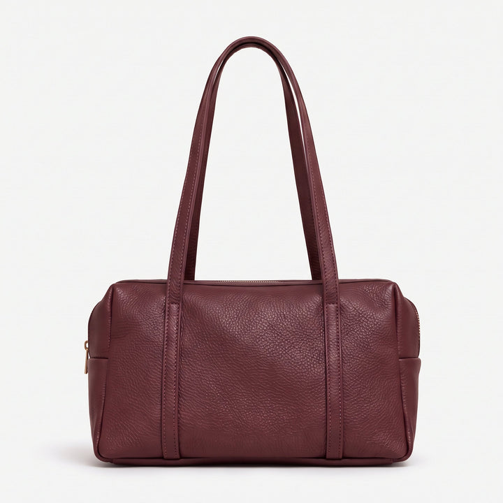 Bolso de Hombro en Piel Mera - Belorias