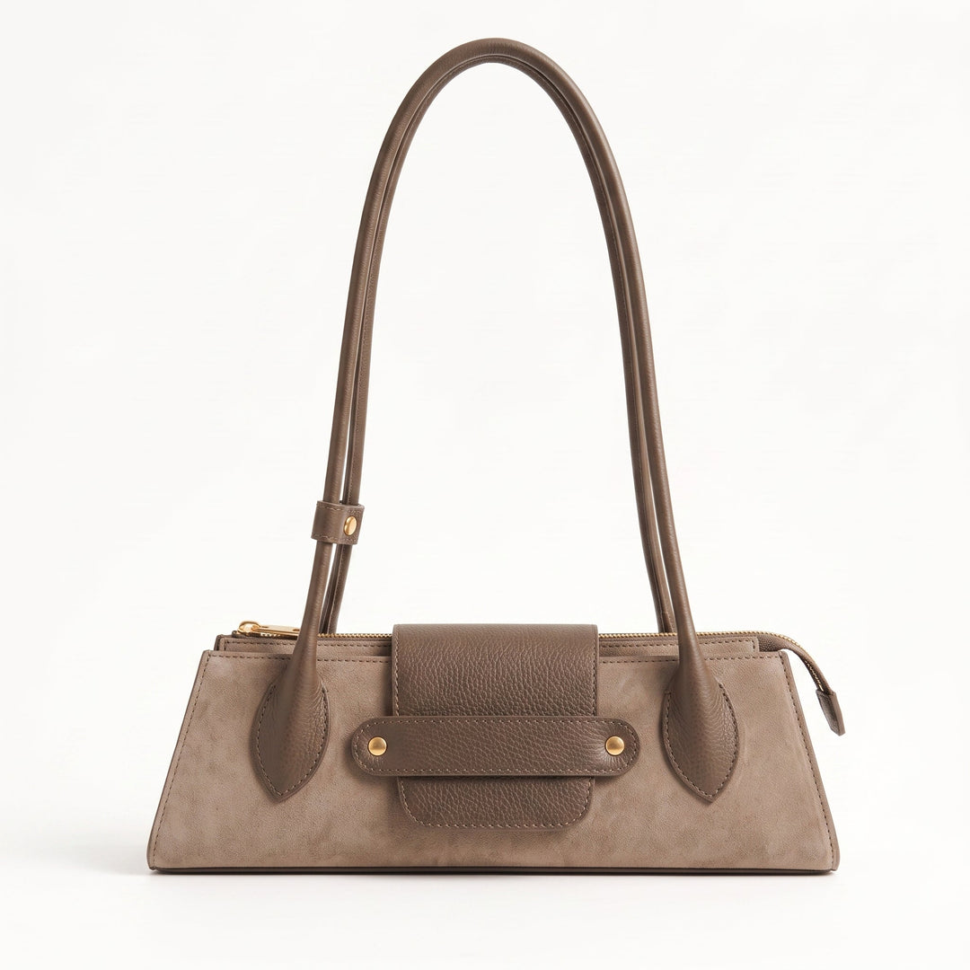 Bolso Serraje y Piel Dollar - Belorias