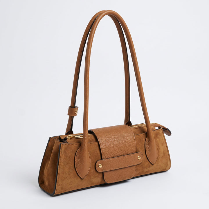 Bolso Serraje y Piel Dollar - Belorias