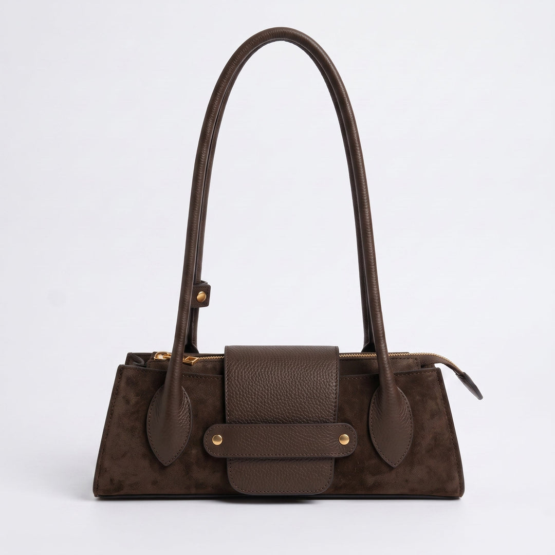 Bolso Serraje y Piel Dollar - Belorias