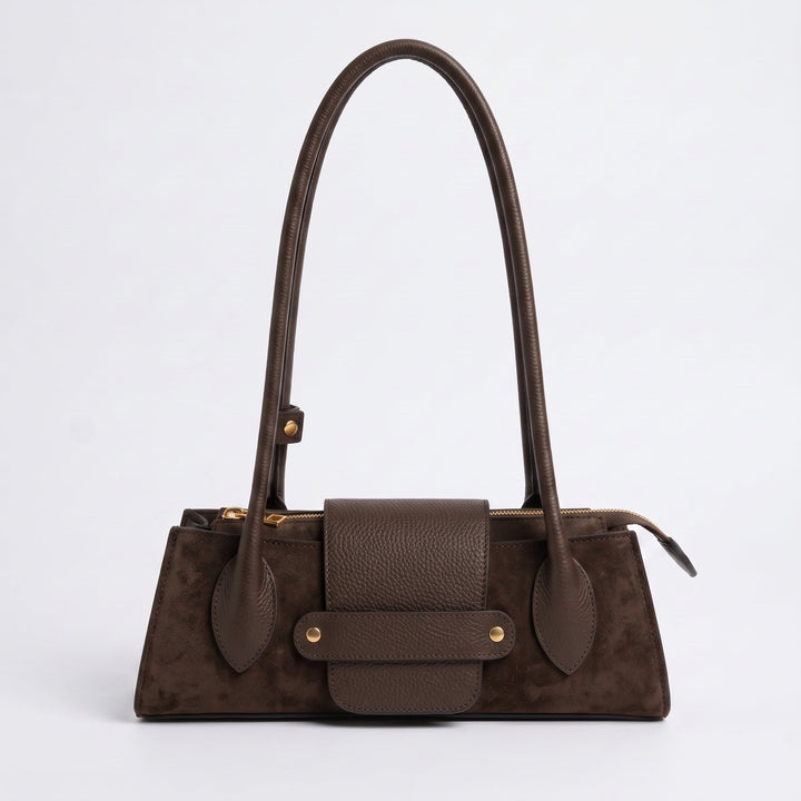 Bolso Serraje y Piel Dollar - Belorias