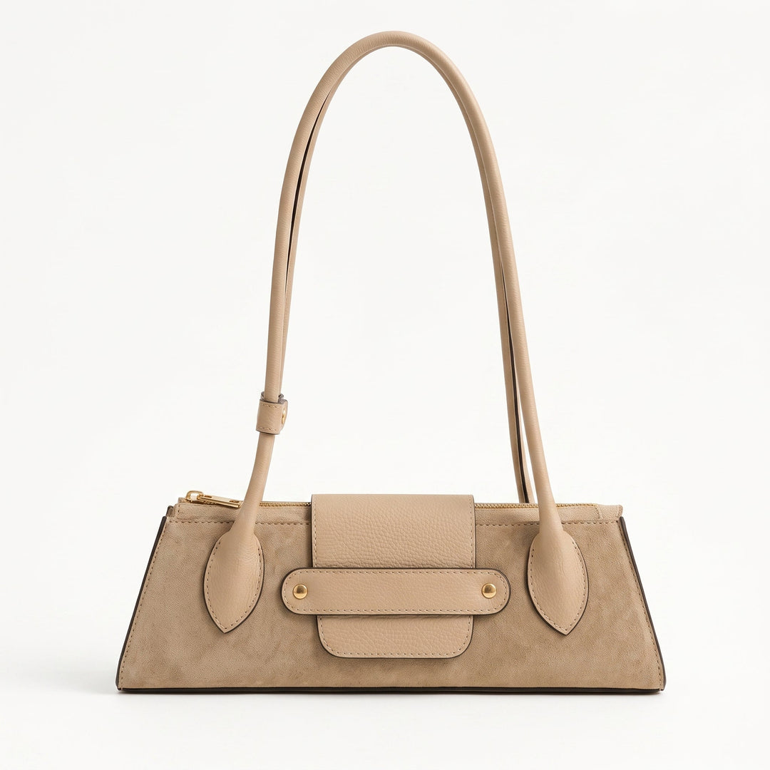 Bolso Serraje y Piel Dollar - Belorias