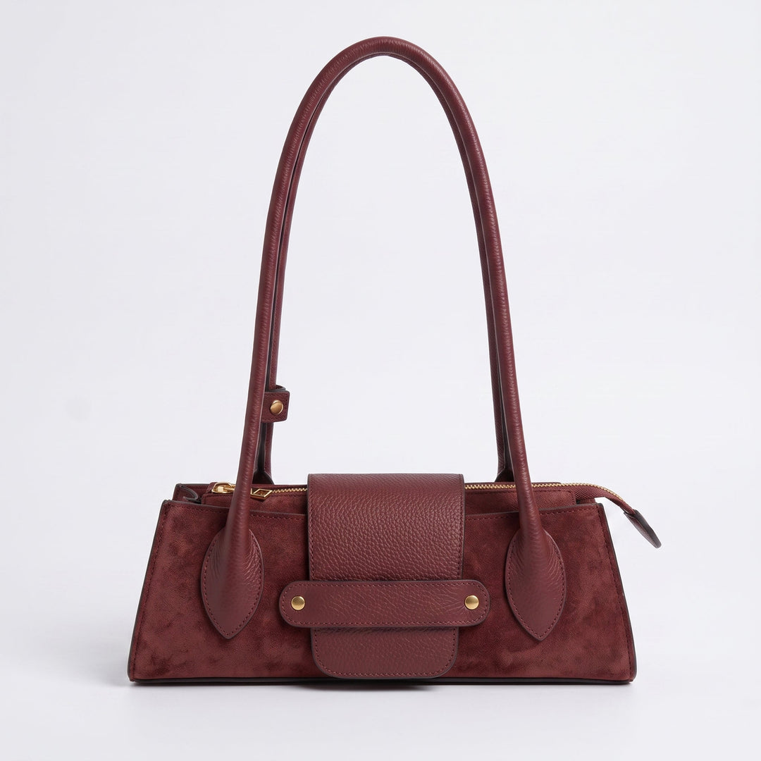 Bolso Serraje y Piel Dollar - Belorias
