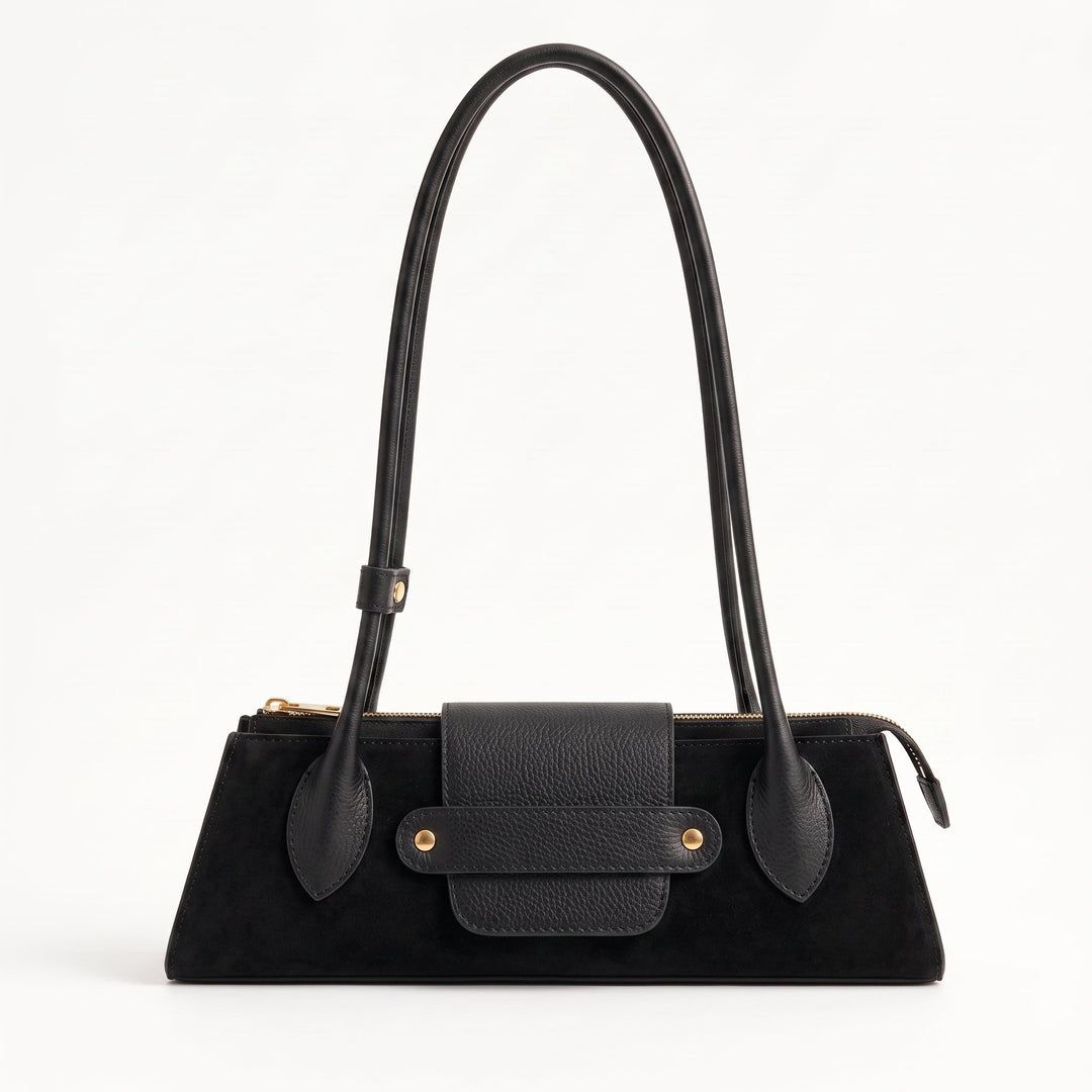 Bolso Serraje y Piel Dollar - Belorias