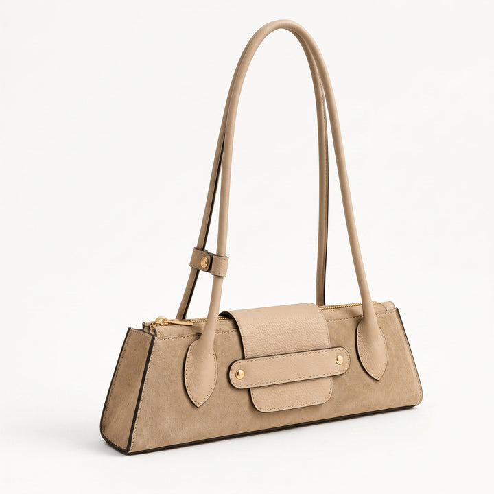 Bolso Serraje y Piel Dollar - Belorias
