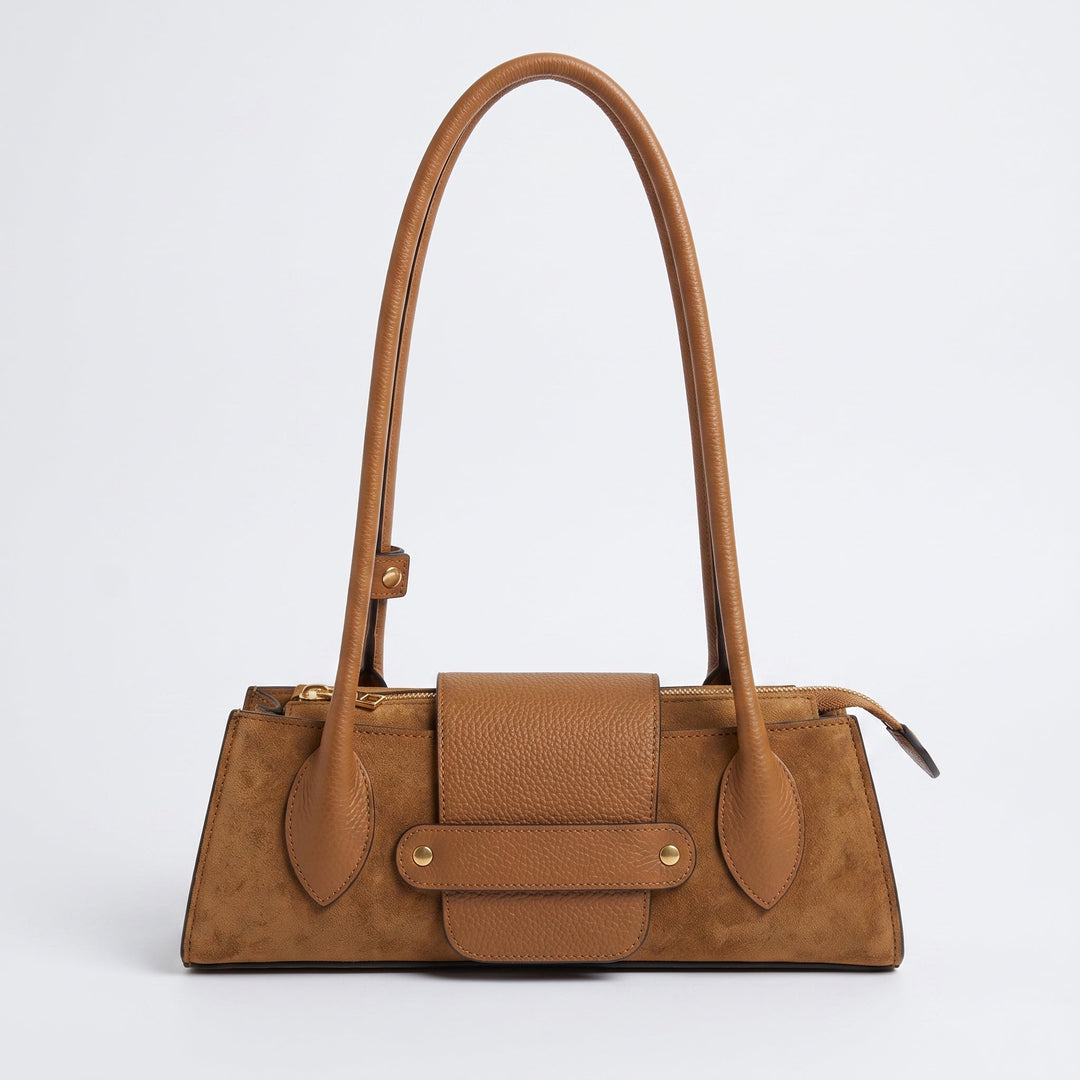Bolso Serraje y Piel Dollar - Belorias