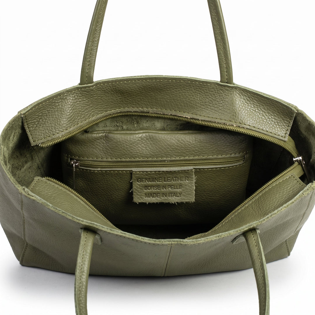 Bolso Shopper en Piel Personalizado Burano - Belorias