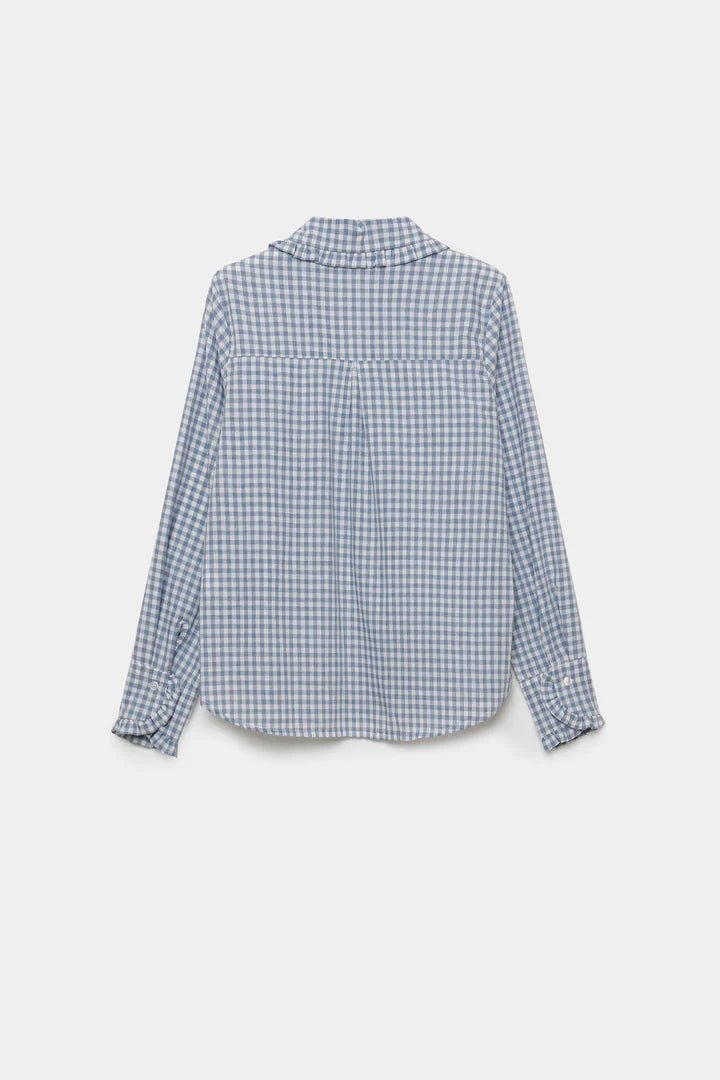 Camisa Cuello Bobo Azul - Belorias