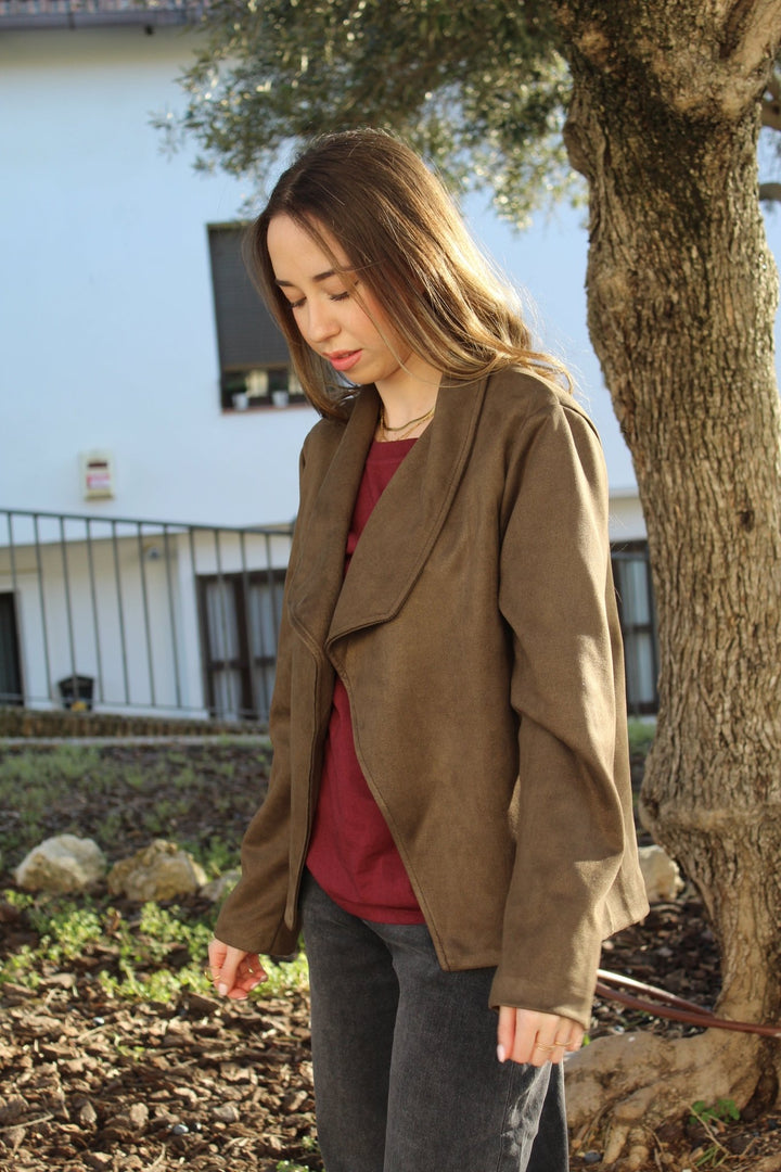 Chaqueta Ante Green - Belorias