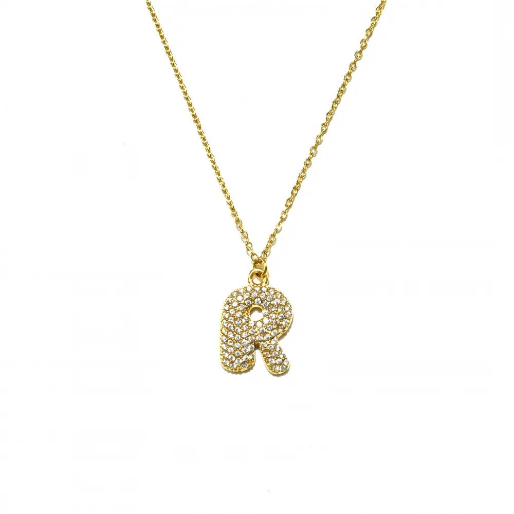 Colgante Dorado con Inicial Personalizada-Big - Belorias