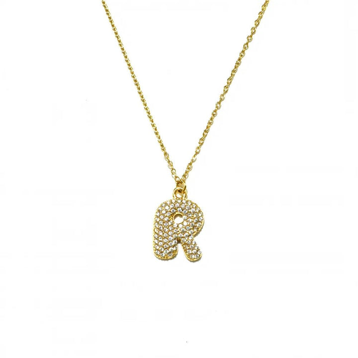 Colgante Dorado con Inicial Personalizada-Big - Belorias