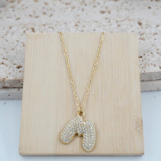 Colgante Dorado con Inicial Personalizada-Big - Belorias