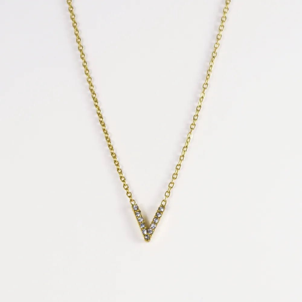Colgante Dorado con Inicial Personalizada-Medium - Belorias