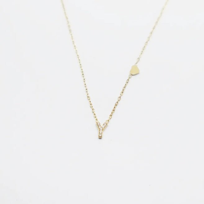 Colgante Dorado con Inicial Personalizada-Small - Belorias