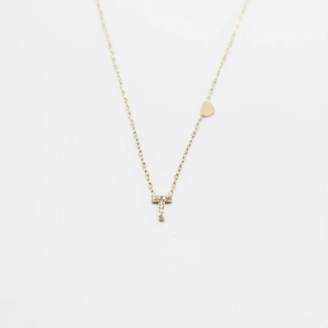 Colgante Dorado con Inicial Personalizada-Small - Belorias