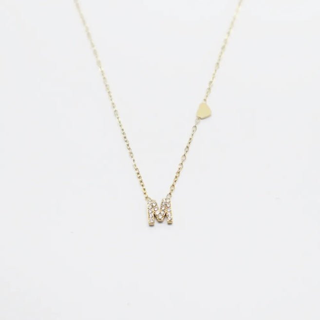 Colgante Dorado con Inicial Personalizada-Small - Belorias