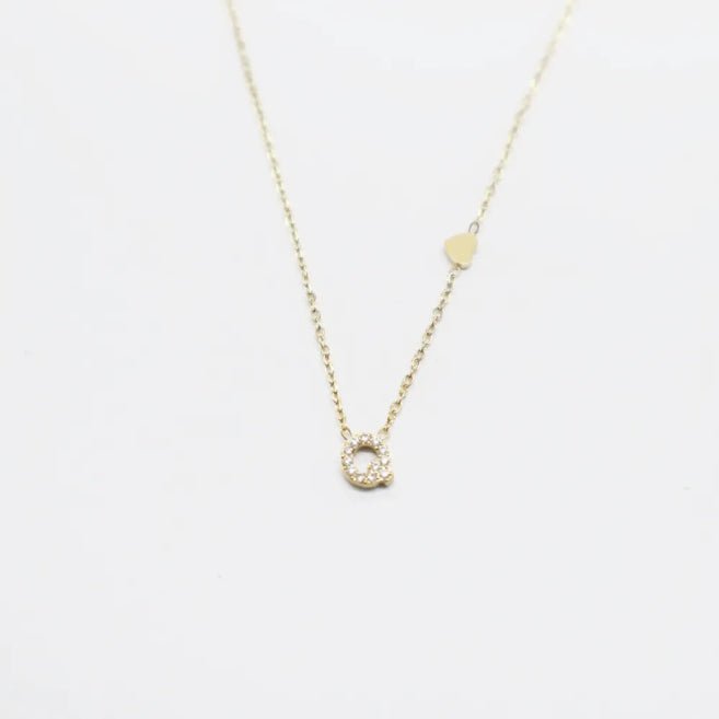 Colgante Dorado con Inicial Personalizada-Small - Belorias