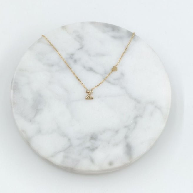 Colgante Dorado con Inicial Personalizada-Small - Belorias