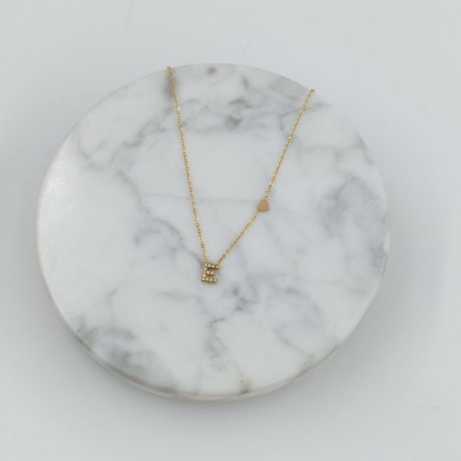 Colgante Dorado con Inicial Personalizada-Small - Belorias