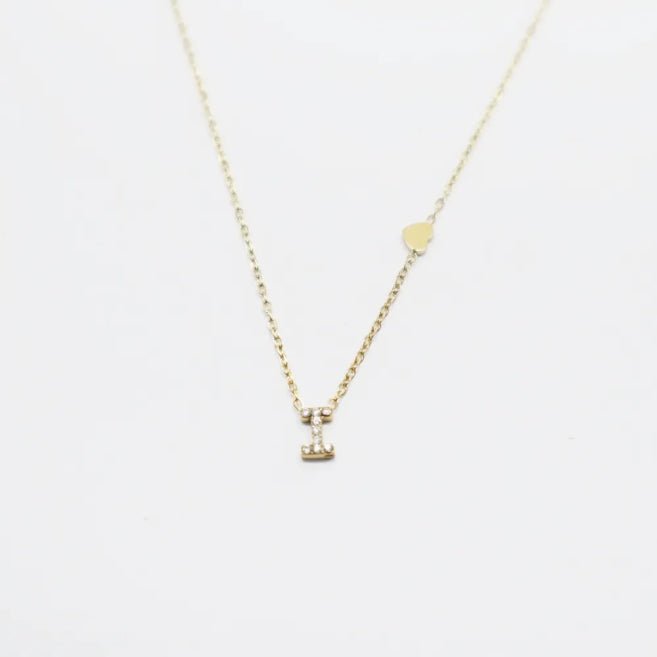 Colgante Dorado con Inicial Personalizada-Small - Belorias