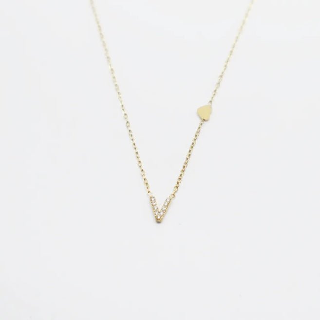 Colgante Dorado con Inicial Personalizada-Small - Belorias