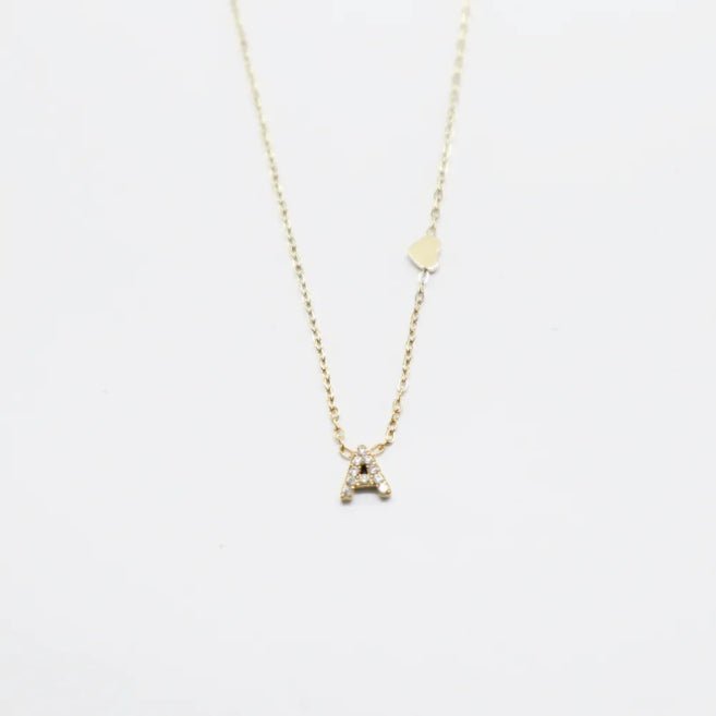 Colgante Dorado con Inicial Personalizada-Small - Belorias
