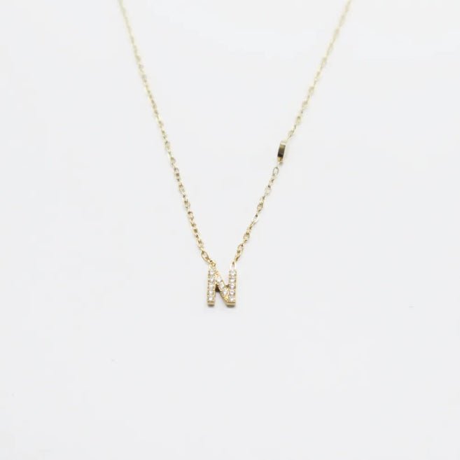 Colgante Dorado con Inicial Personalizada-Small - Belorias