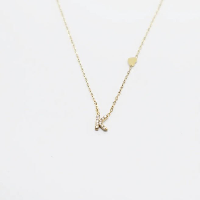 Colgante Dorado con Inicial Personalizada-Small - Belorias