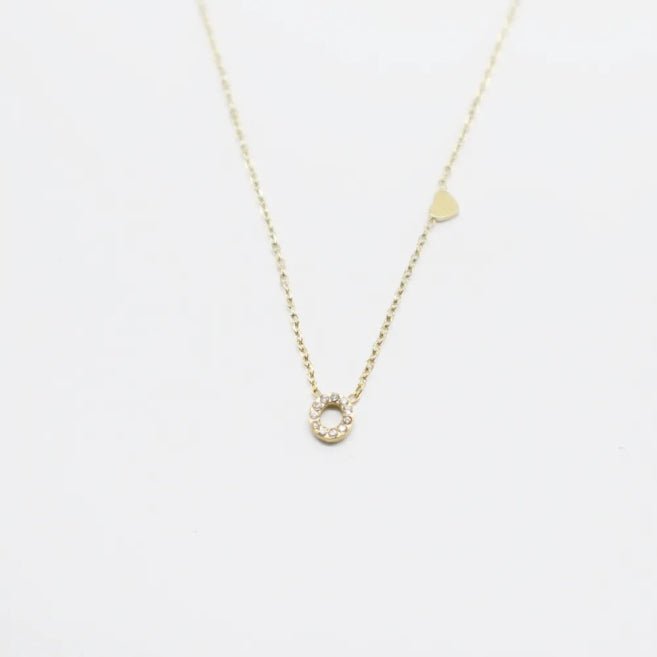 Colgante Dorado con Inicial Personalizada-Small - Belorias
