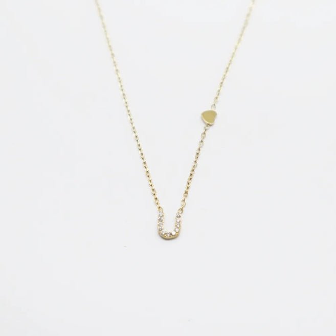 Colgante Dorado con Inicial Personalizada-Small - Belorias
