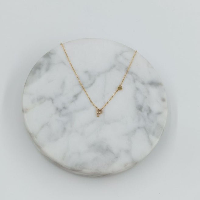 Colgante Dorado con Inicial Personalizada-Small - Belorias