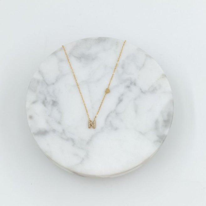 Colgante Dorado con Inicial Personalizada-Small - Belorias