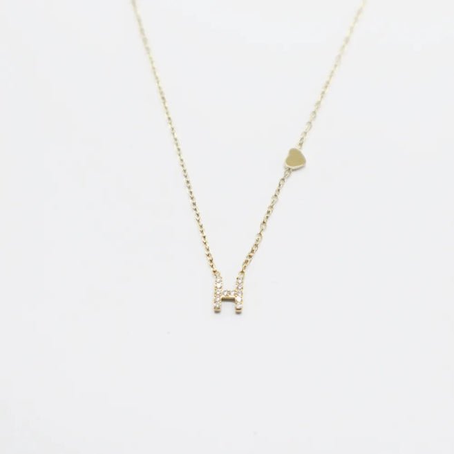 Colgante Dorado con Inicial Personalizada-Small - Belorias