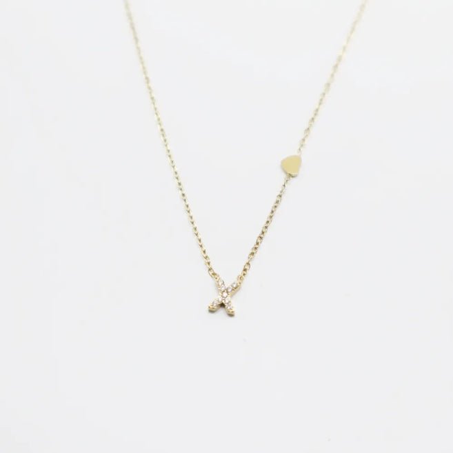 Colgante Dorado con Inicial Personalizada-Small - Belorias