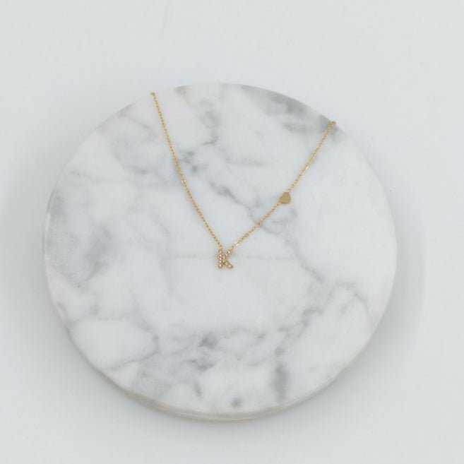 Colgante Dorado con Inicial Personalizada-Small - Belorias