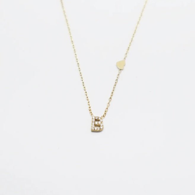 Colgante Dorado con Inicial Personalizada-Small - Belorias
