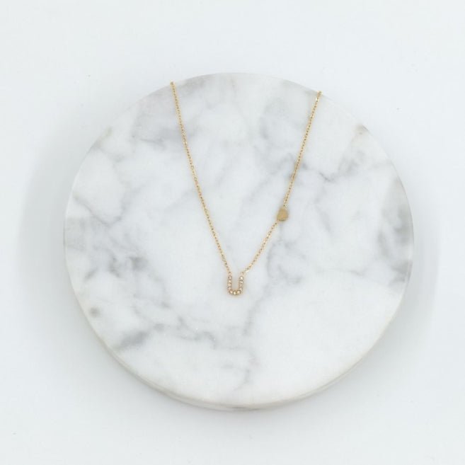 Colgante Dorado con Inicial Personalizada-Small - Belorias