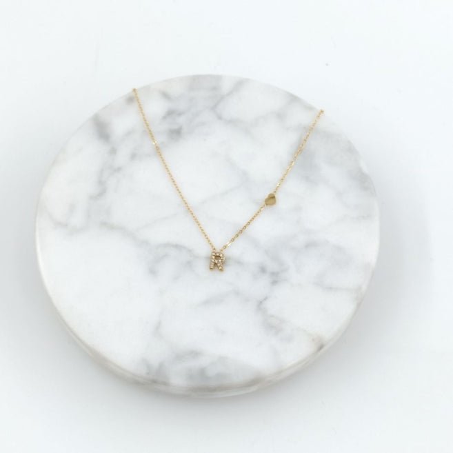 Colgante Dorado con Inicial Personalizada-Small - Belorias