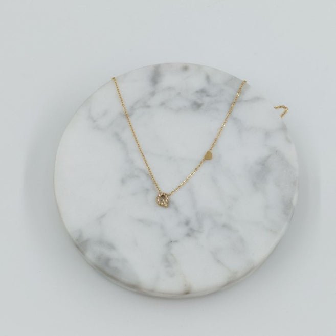 Colgante Dorado con Inicial Personalizada-Small - Belorias