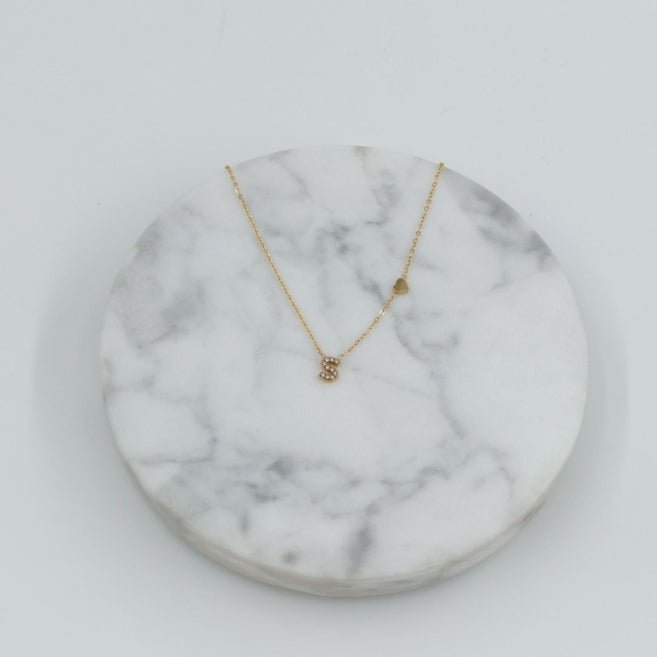 Colgante Dorado con Inicial Personalizada-Small - Belorias