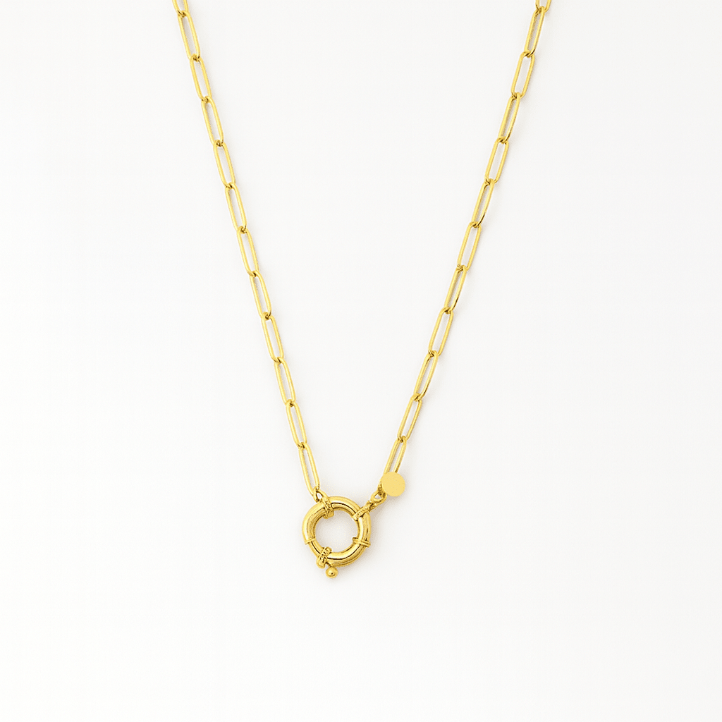 Colgante Luxury Dorado Iniciales Personalizables - Belorias