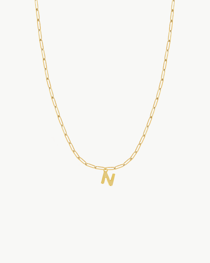 Colgante Luxury Dorado Iniciales Personalizables - Belorias