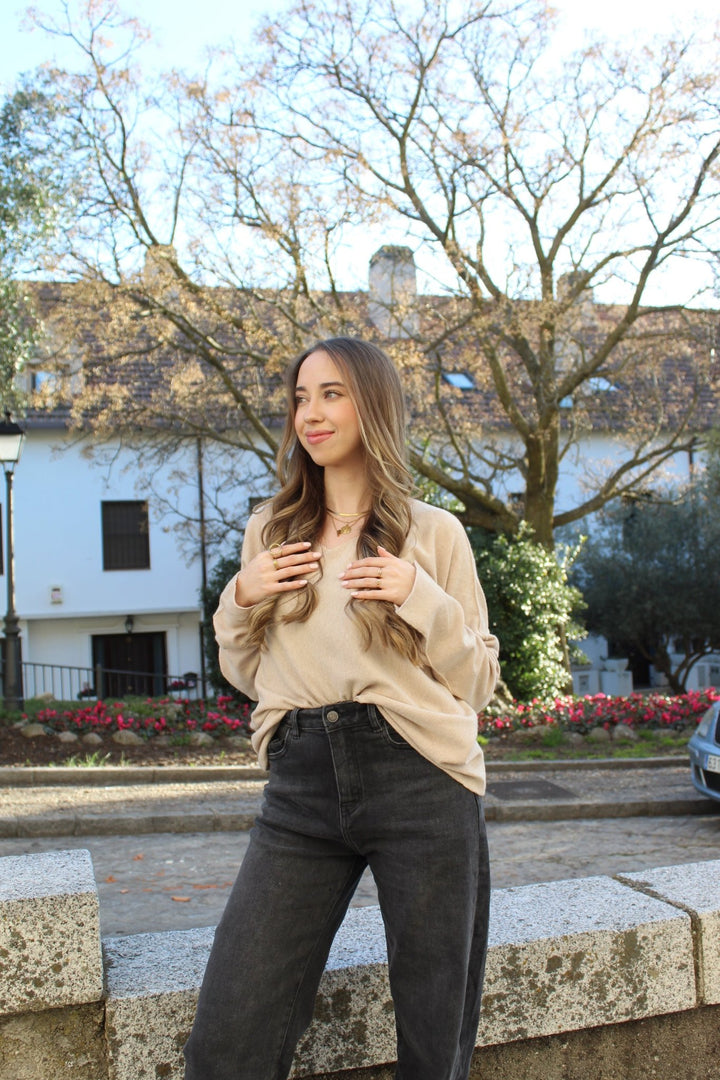 Jersey Punto Beige - Belorias