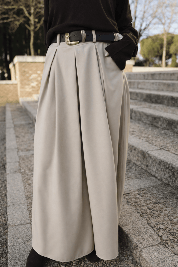 Pantalón Midi Fluido - Belorias