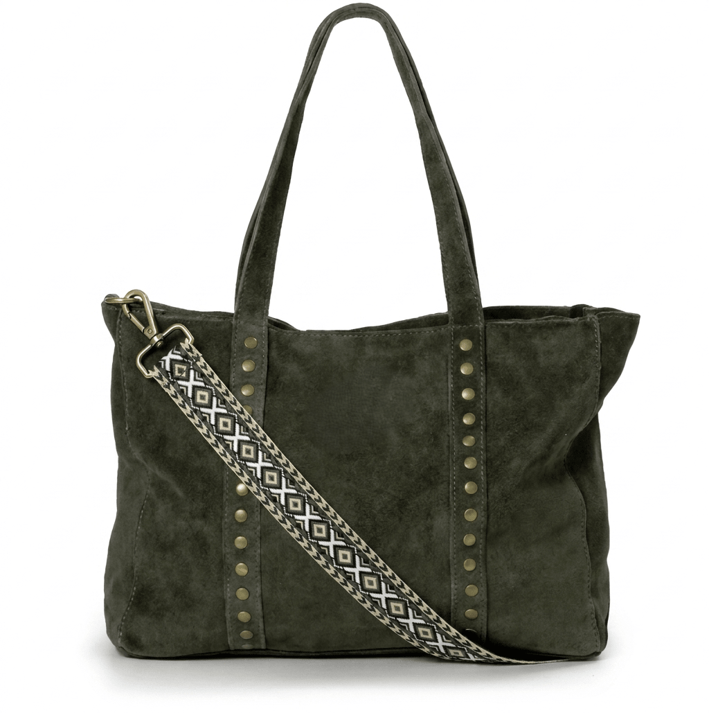 Set Isa González Personalizado : Manzoni Verde Oliva Beige - Belorias