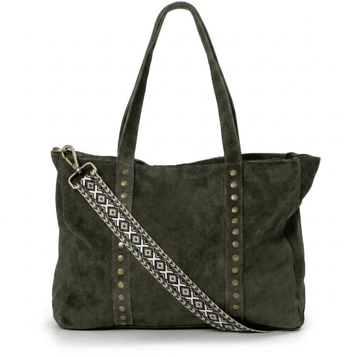Set Isa González Personalizado : Manzoni Verde Oliva Beige - Belorias
