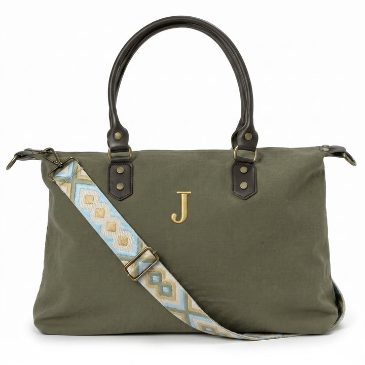 Set Leonardo Personalizado Verde Oliva Beige - Belorias