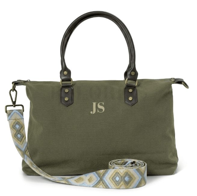 Set Leonardo Personalizado Verde Oliva Beige - Belorias